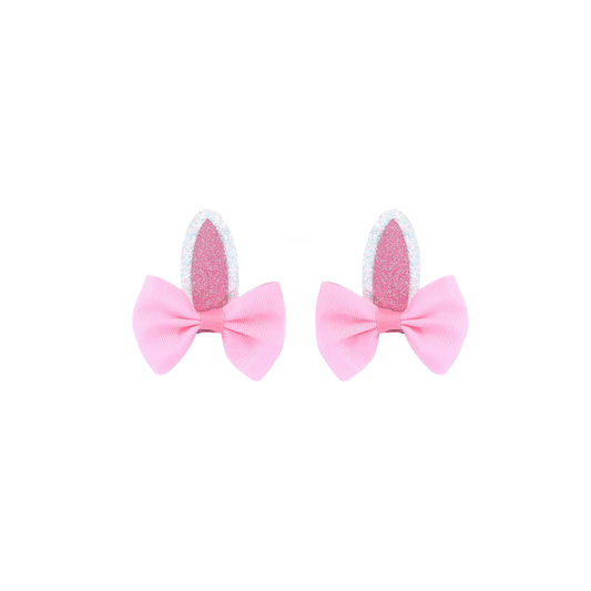 bunny ear bows, easter bunny bows, easter bows, bunny ear bows, rabbit ear bows, girls easter bows