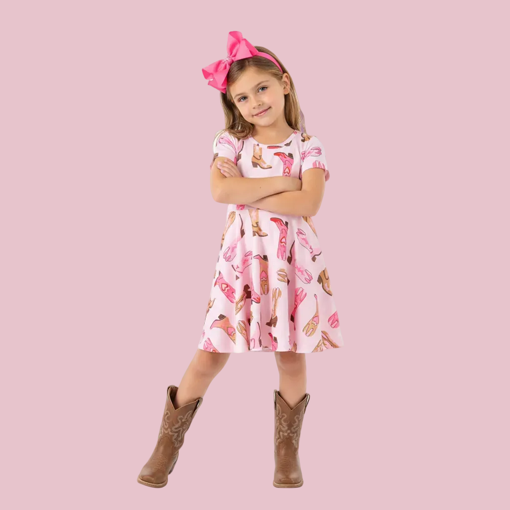 Saddle Up Sweetheart Cowgirl Dress Kennedy's Korner Saddle Up Sweetheart Cowgirl Dress Kennedy's Korner