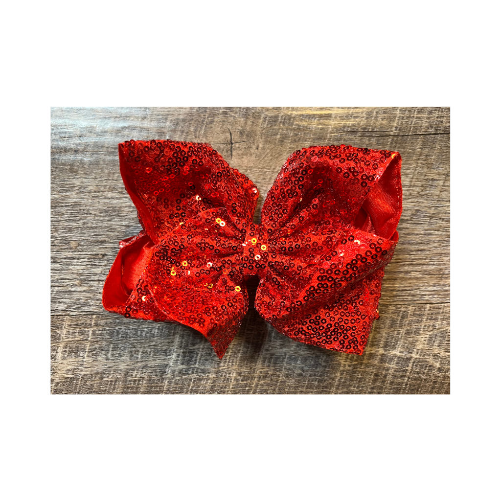 girls glitter bows, glitter hair bows, holiday hair bows, red glitter hair bow, christmas hair bows