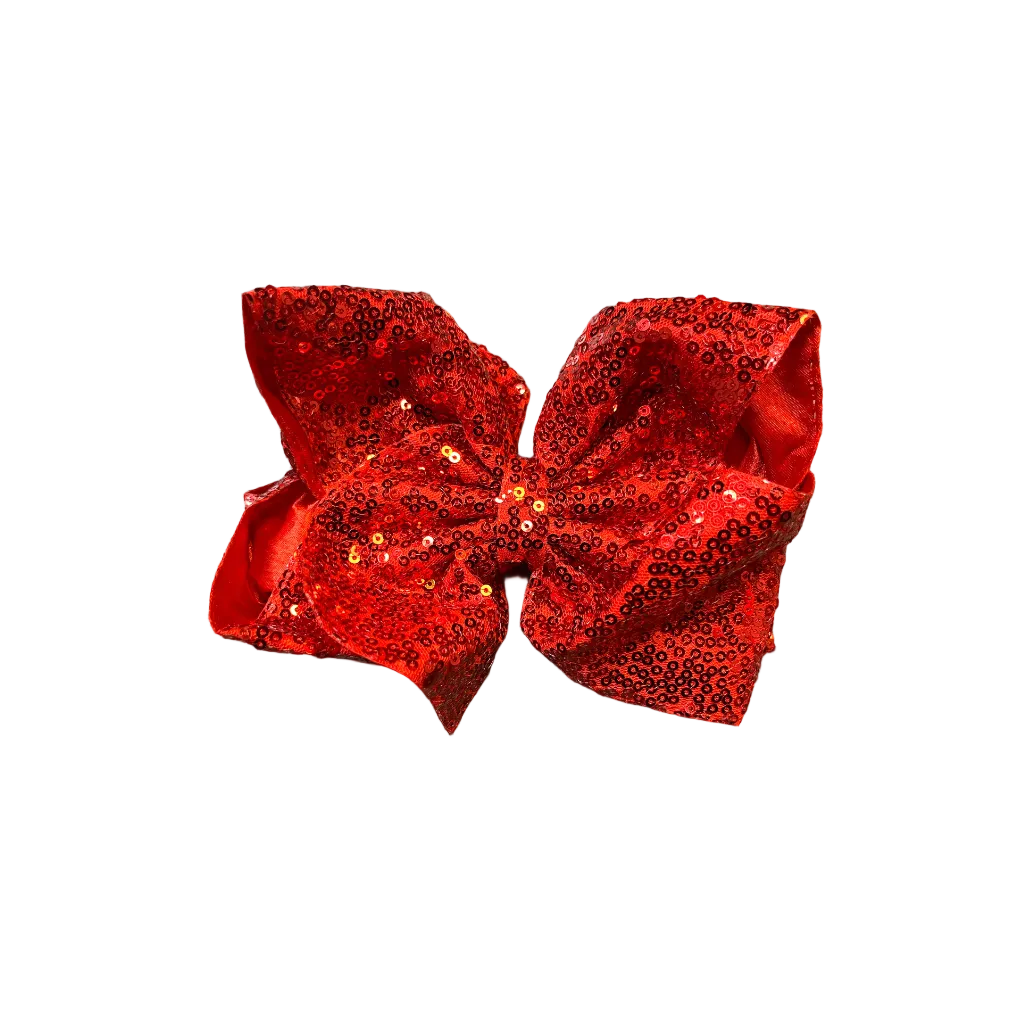 girls glitter bows, glitter hair bows, holiday hair bows, red glitter hair bow, christmas hair bows