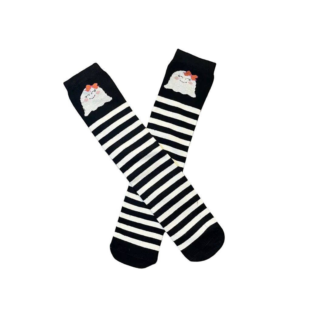 halloween sock, cute ghost socks, girls halloween socks kids halloween sock, kids crazy socks, girl's socks for Halloween, kid's boutique socks