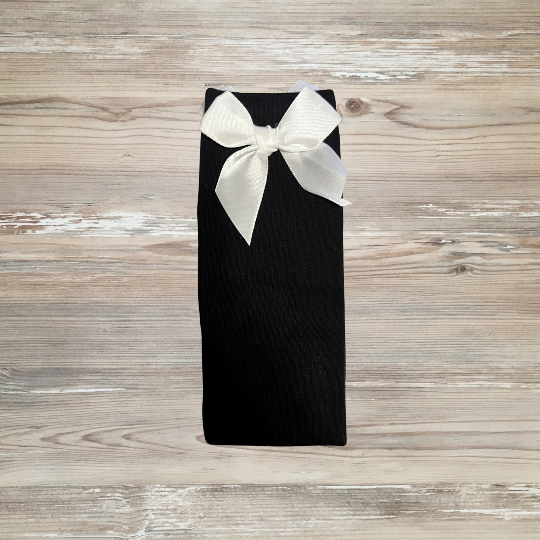 Knee-High Girls Multi-Color Bow Socks