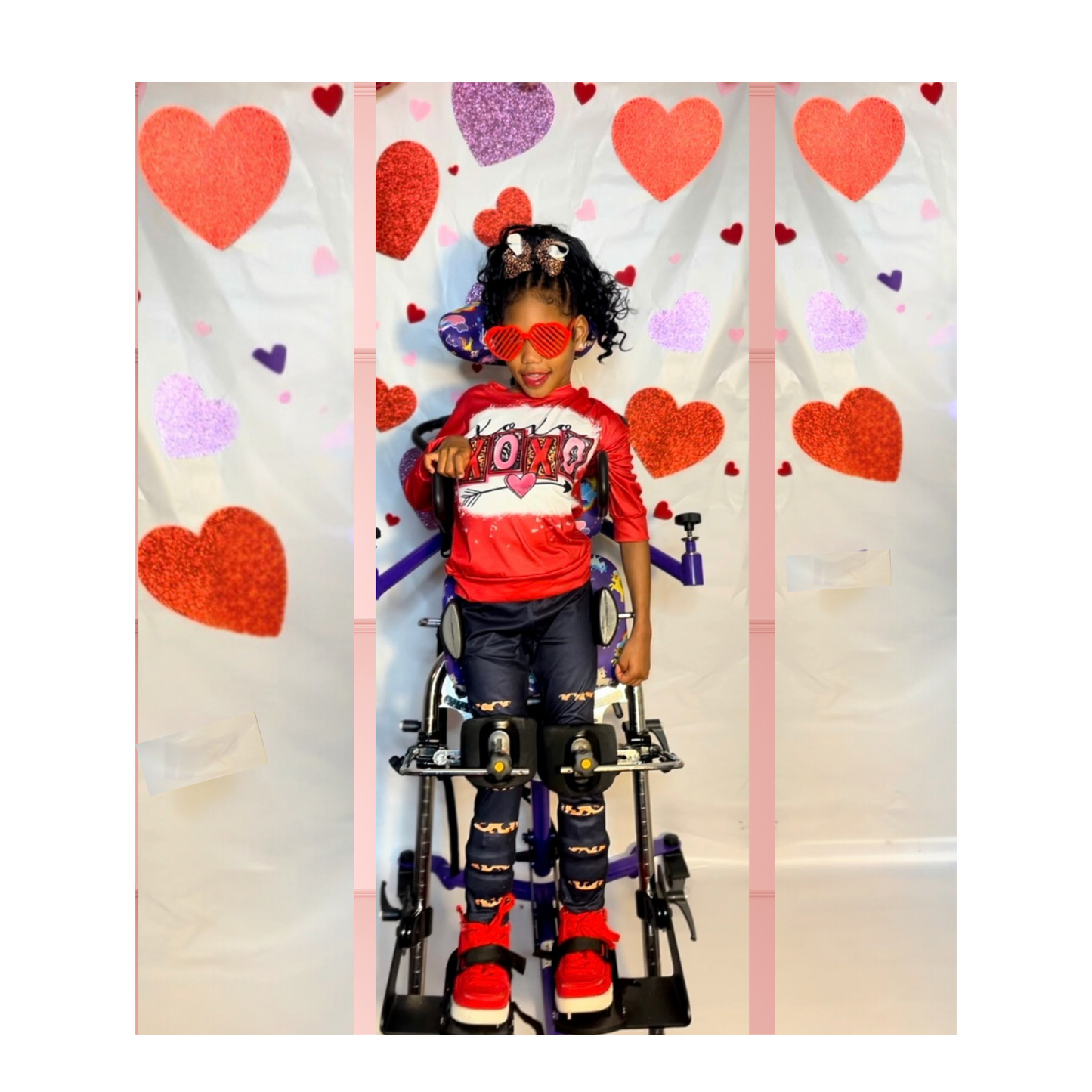 Hugs & Kisses Leggings Outfit