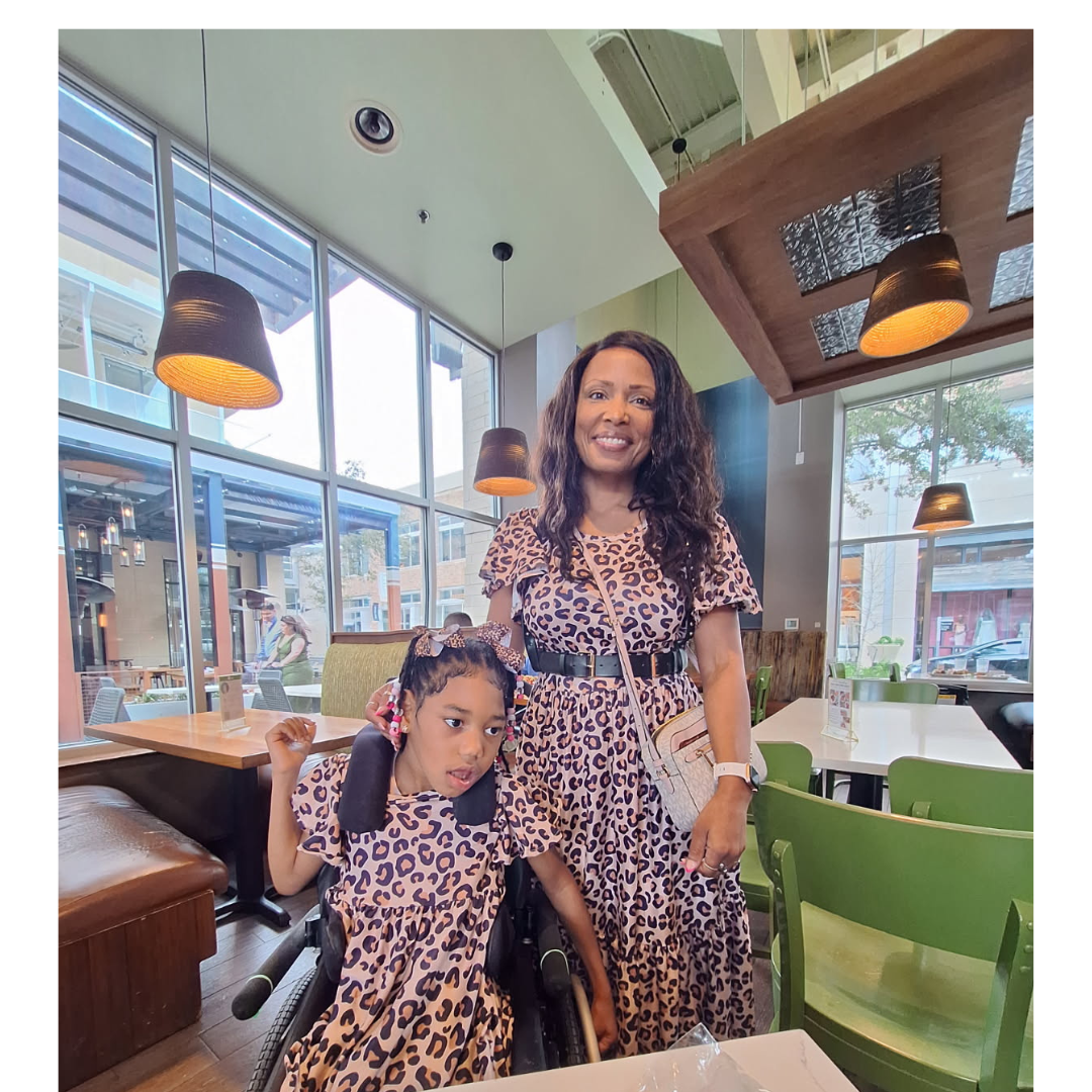 Mommy & Me Lenox Leopard Maxi Dress