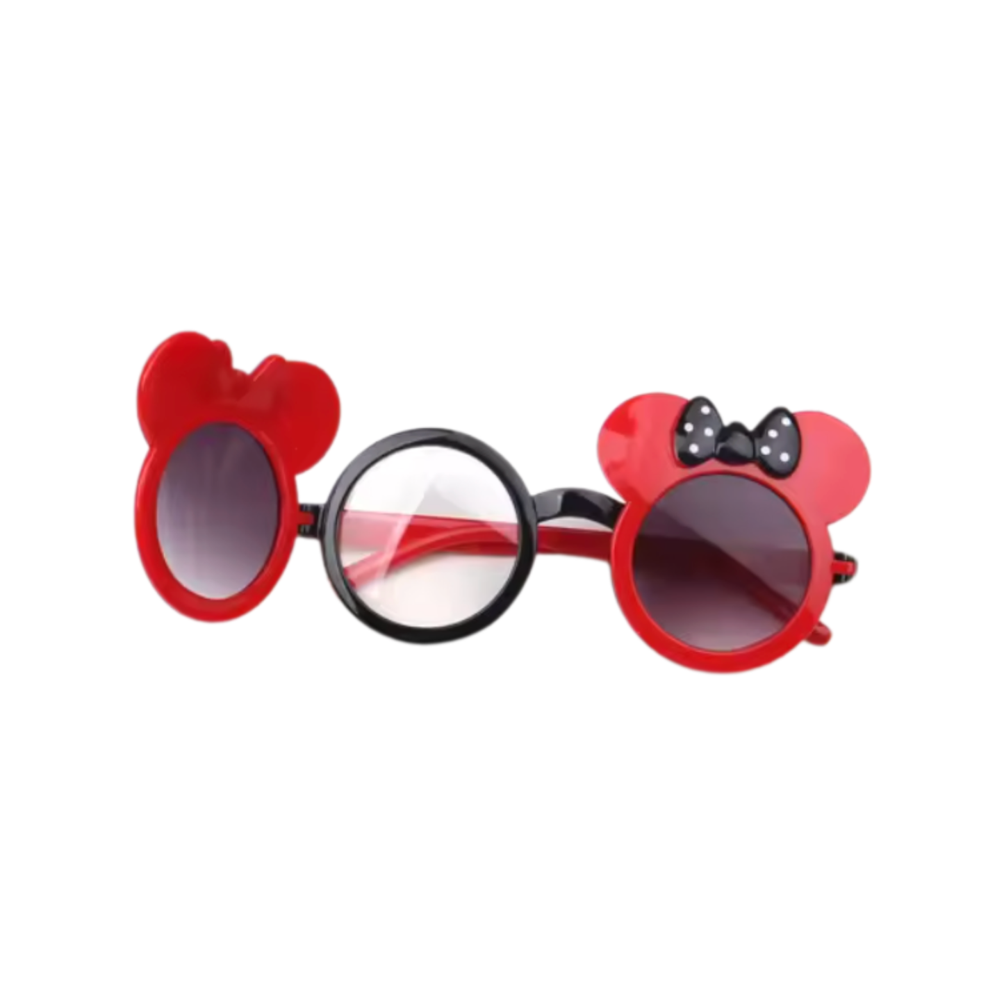 Girls Mouse Ear Flip-Up Sunglasses