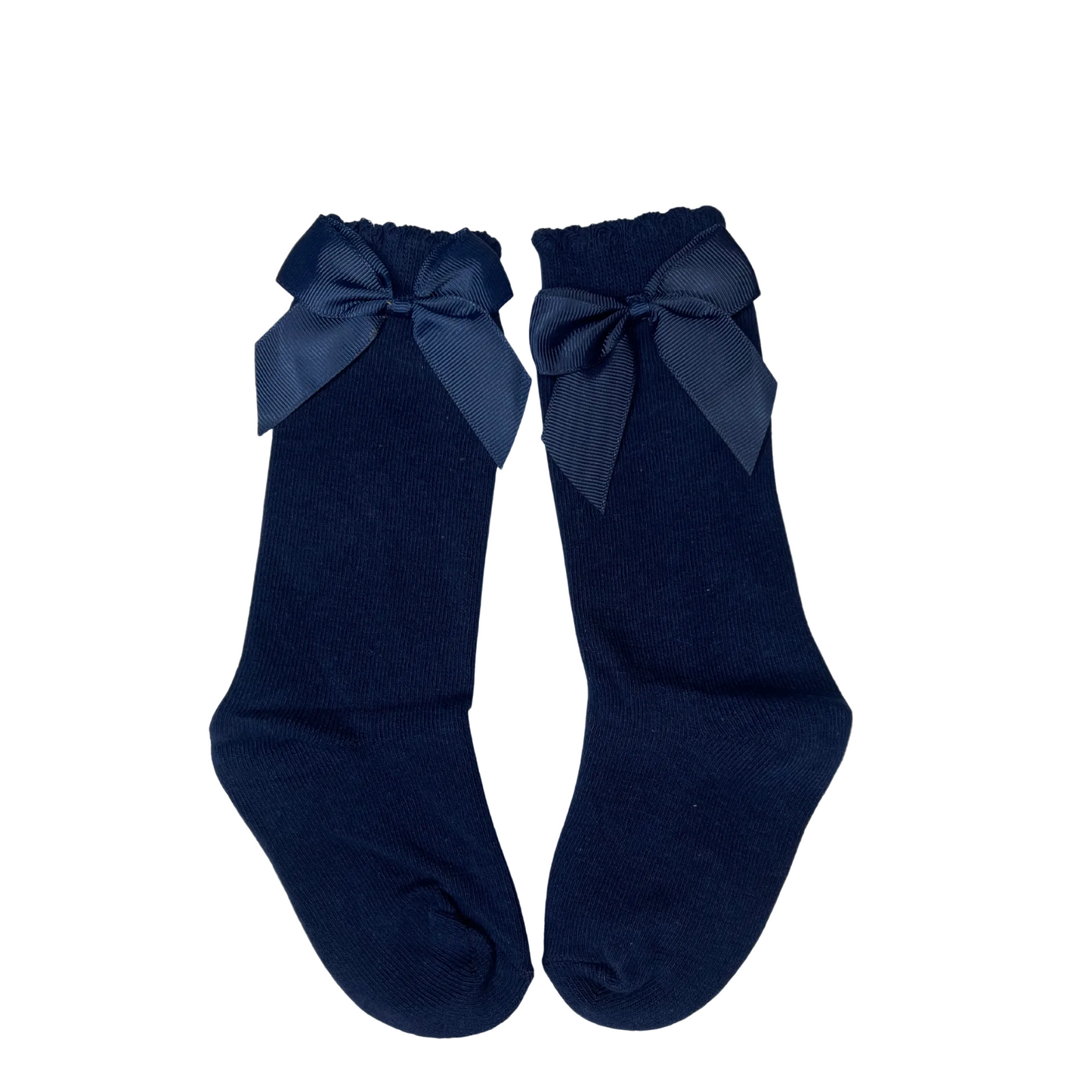 girls bow socks, navy bow socks, girls boutique socks, kids cute socks online kids boutique blue navy socks