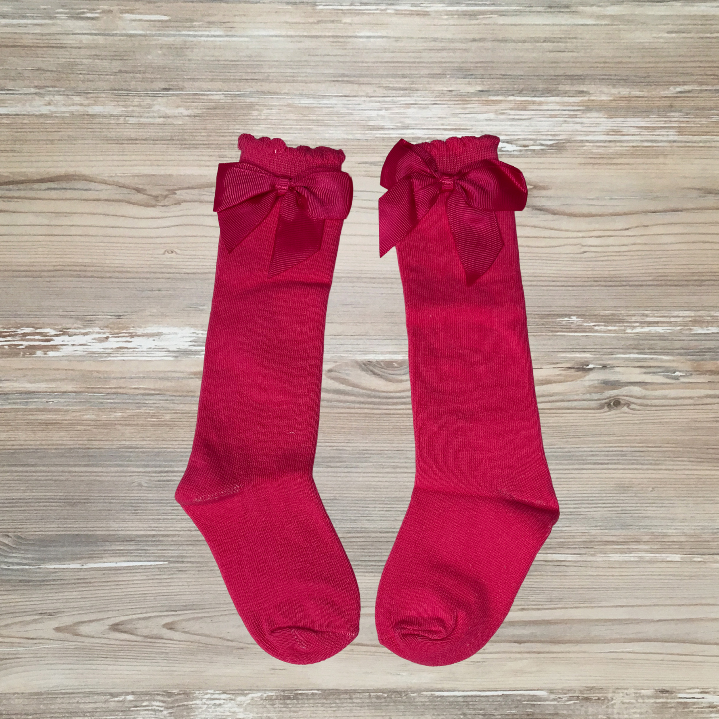 girls pink bow socks, pink socks, girls boutique socks, kids cute socks