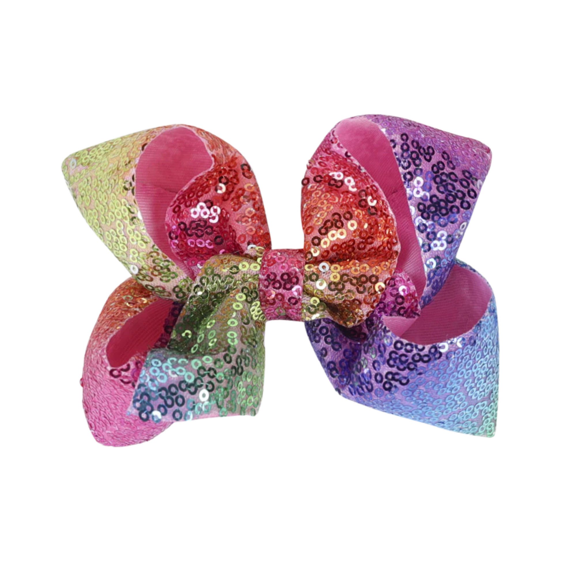 sequin bows sequin cheer bows, kids sequin bows, rainbow, pink, jumbo sequin bows, girls sequin bows