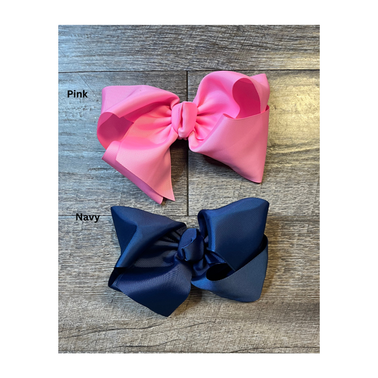 girls bows, kids hair bows, girls hair bows, 7.5" hair bows 47.5 inch hair bows jumbo hair bows