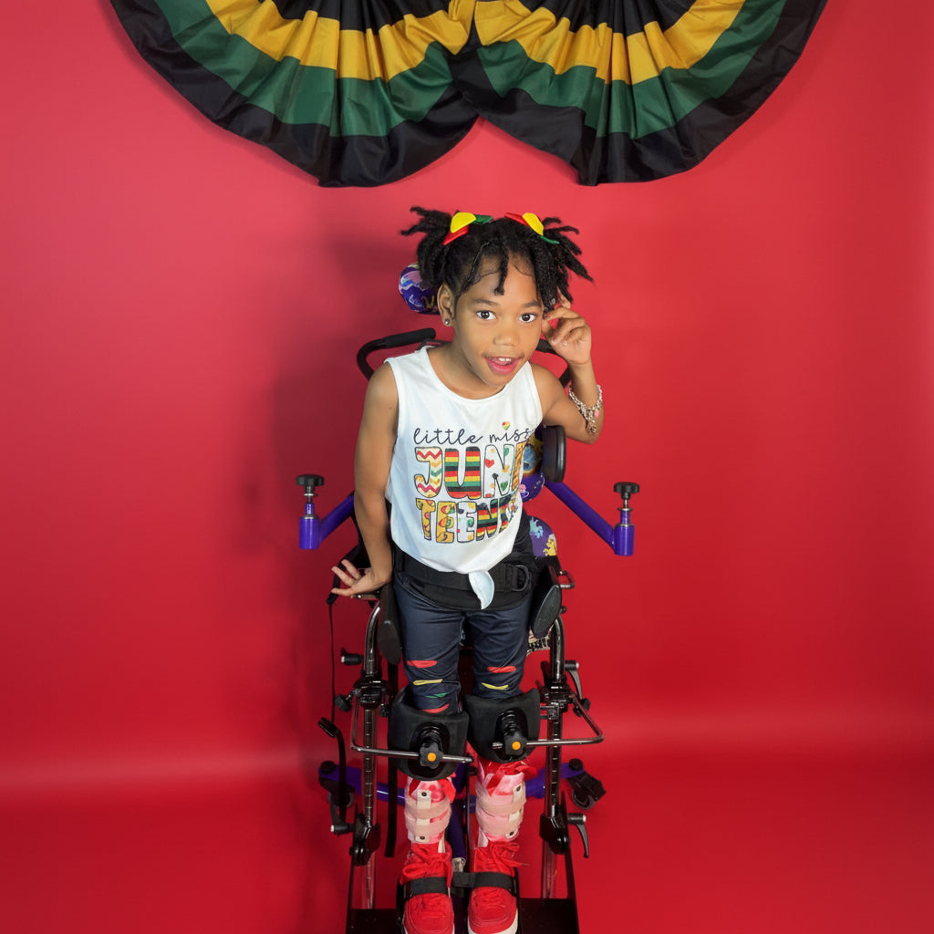 Little Miss Juneteenth Capri Set