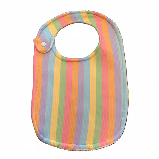 Rainbow Pastel Bib