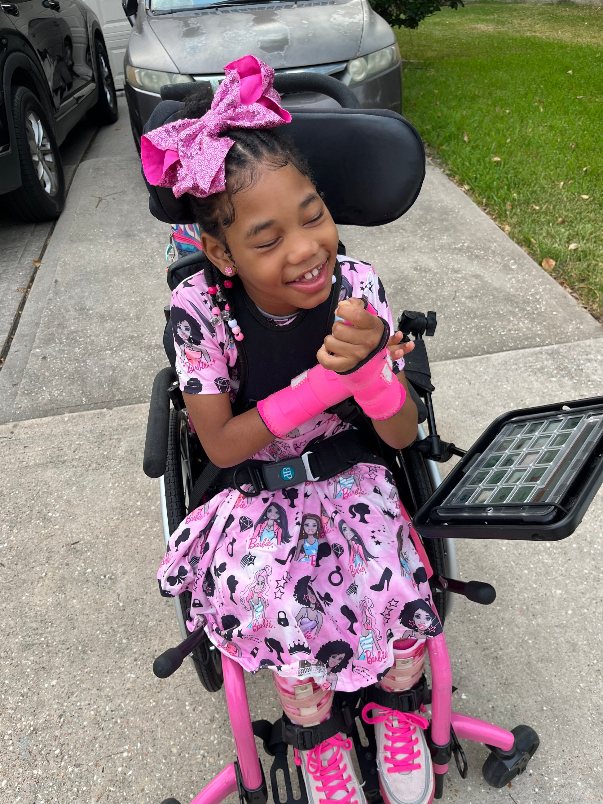 black barbie dress, barbie dress, black barbie, girls barbie dress, brown girl barbie dress, mexican barbie dress, let's go barbie dress