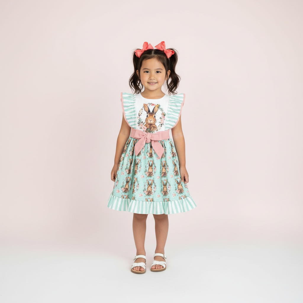 Adventures of Peter Rabbit Ruffle Dress