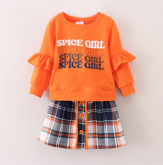 Spice Girl Skirt Outfit