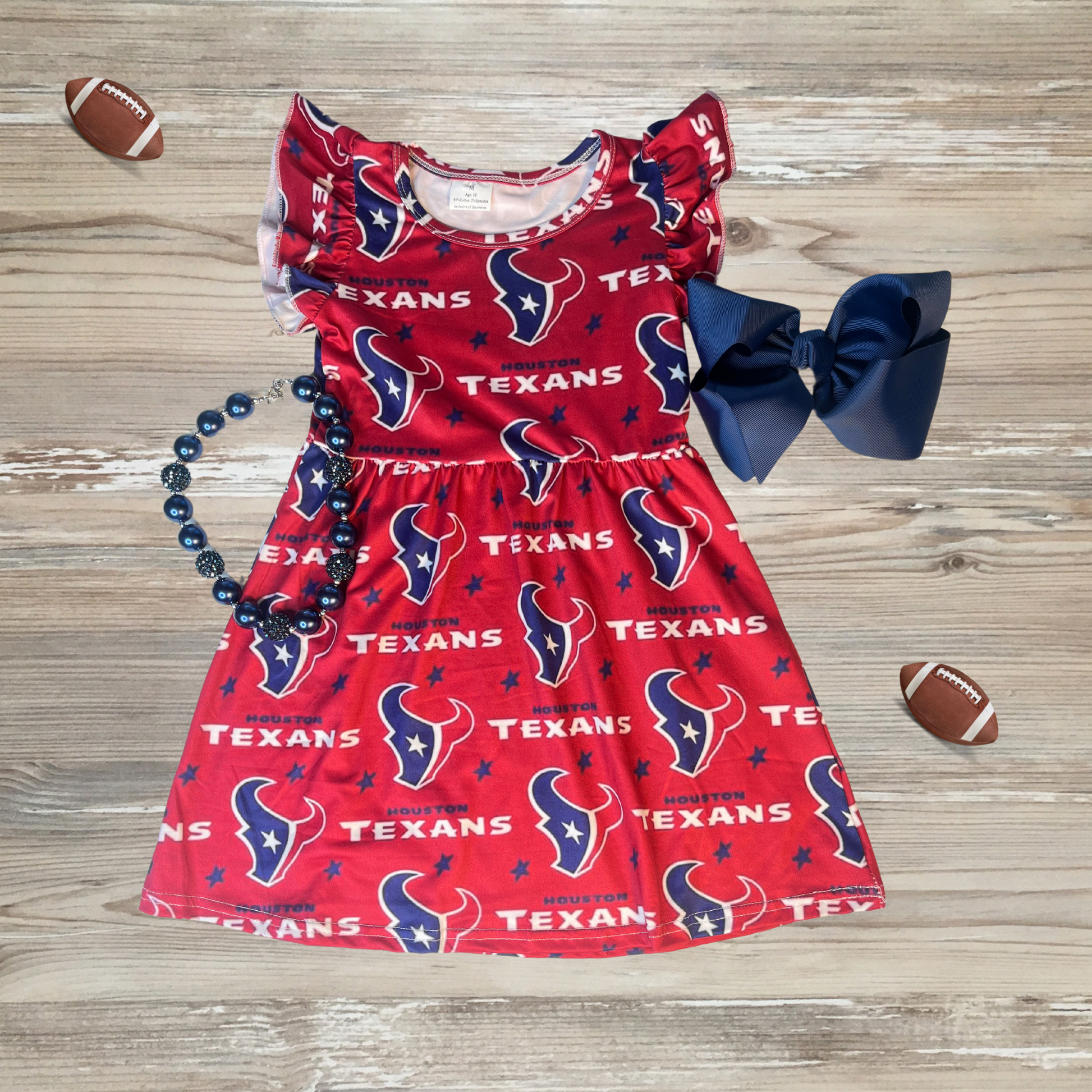 houston texans dress, houston texans girls dress, houston texans fan wear, houston texans kids cloting, houston texans clothing