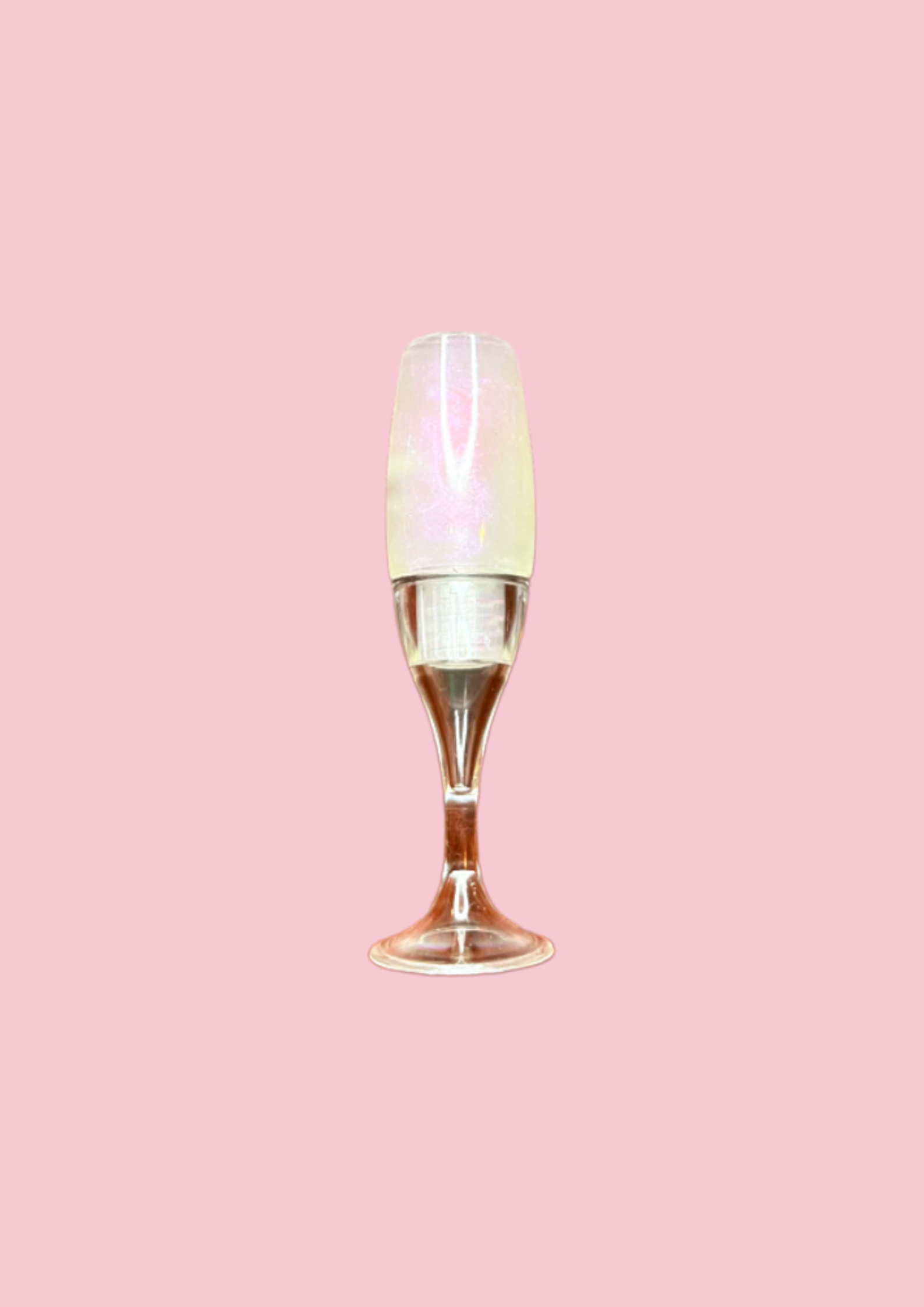 "Cameleon lip gloss in wine glass tubes, known for its clear formula that changes color based on pH levels, color changing lip gloss, novelty lip gloss, party favor lip glosses for kids and adults 