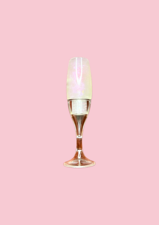 "Cameleon lip gloss in wine glass tubes, known for its clear formula that changes color based on pH levels, color changing lip gloss, novelty lip gloss, party favor lip glosses for kids and adults 