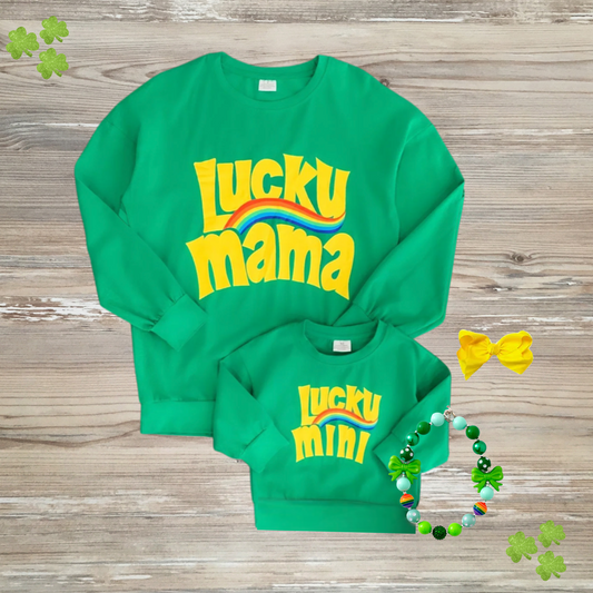 st patrick's day shirt mommy and me st patricks day top, lucky mama lucky mini matching st patrick's day top lucky top lucky shirt lucky charm