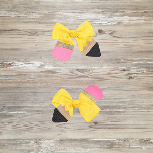 Pencil Perfect Hair Bow
