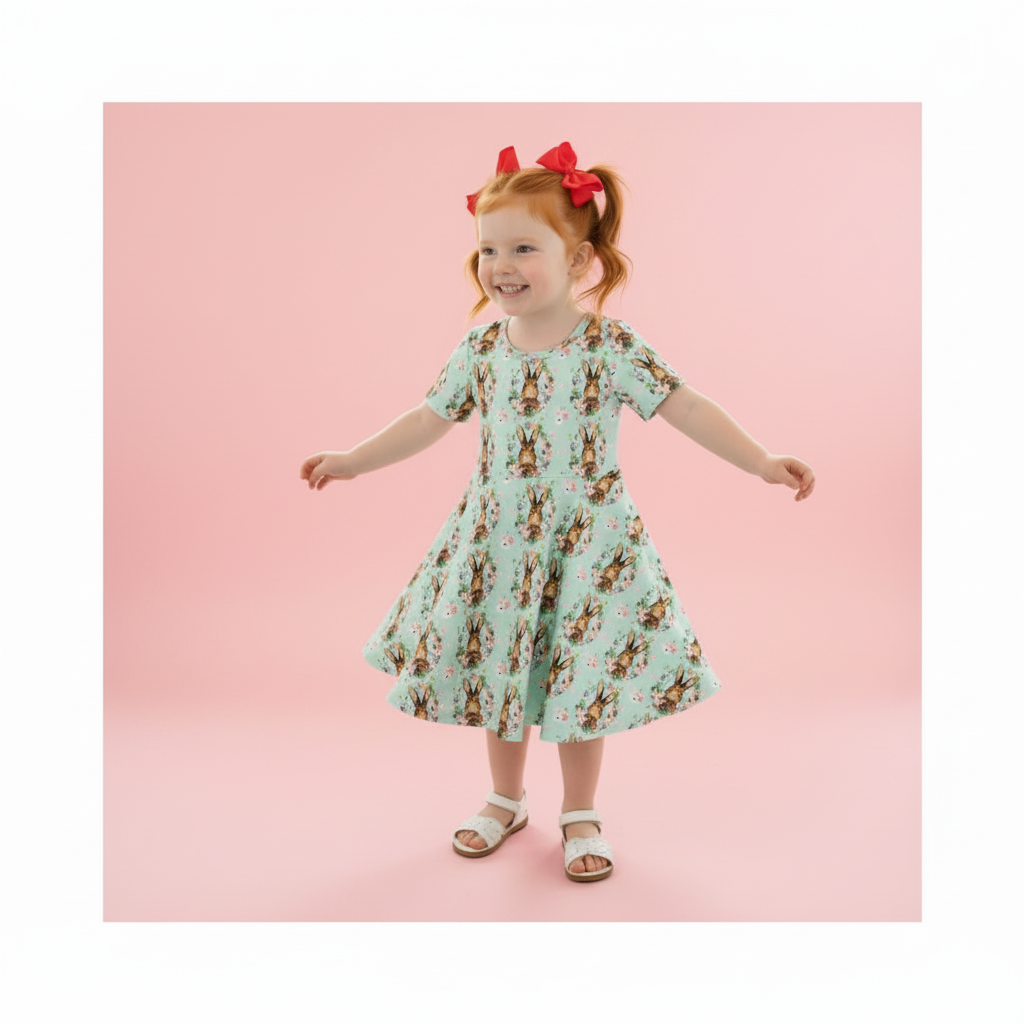 Adventures of Peter Rabbit Flair Dress