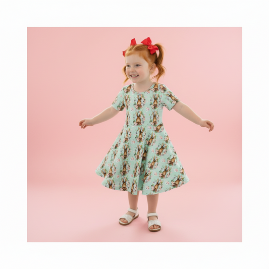 Adventures of Peter Rabbit Flair Dress