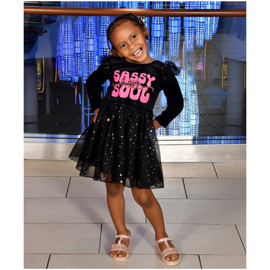 sassy little soul dress, sassy little soul girls clothing, sassy little soul sassy little soul clothing girls boutique clothes, kids boutique velvet dress, Little miss sassy outfit