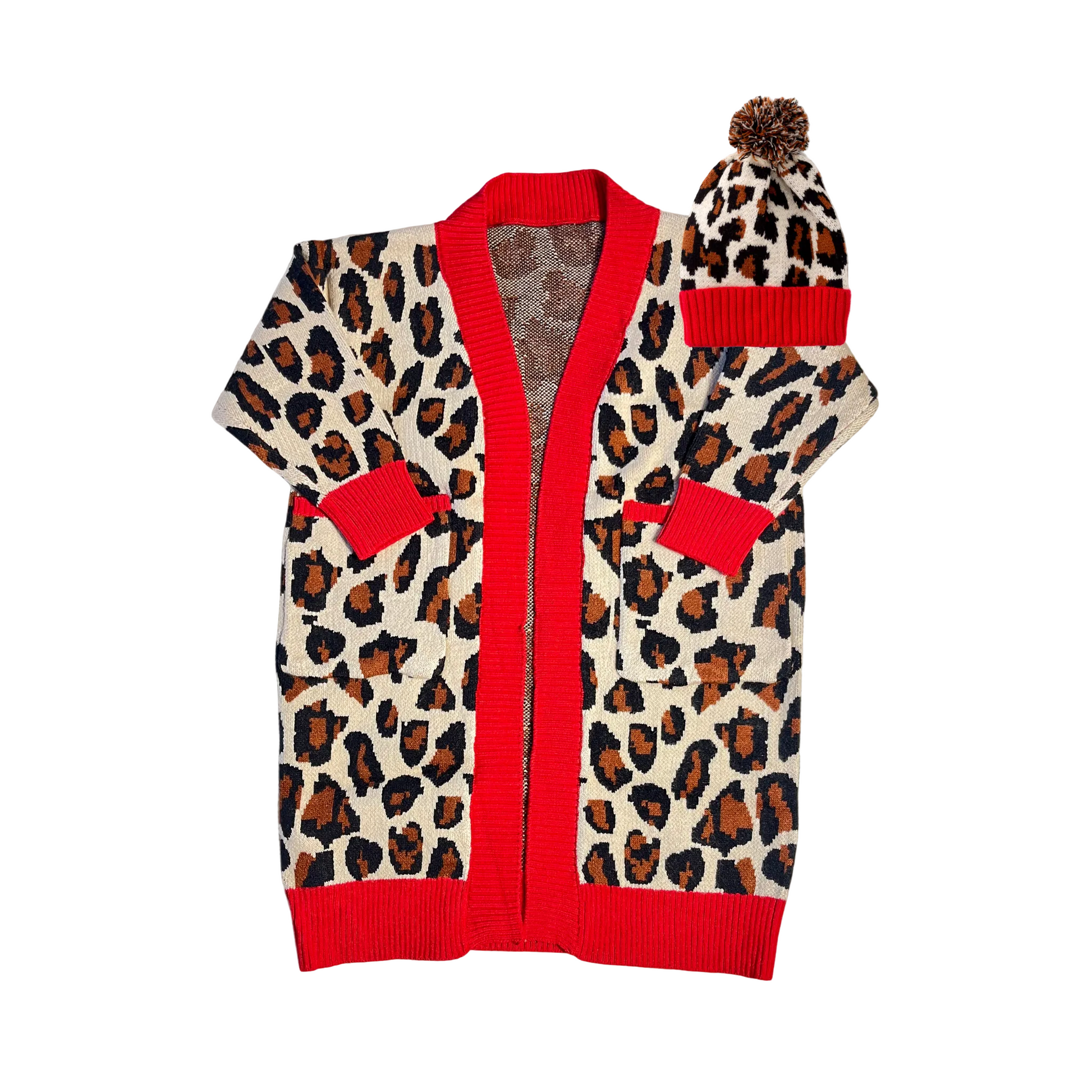 leopard cardigan, kids cardigan, girls leopard red cardigan, fashion cardigan winter cardigan cheetah cardigan, girls online boutique winter clothing and accessories, kids online boutique