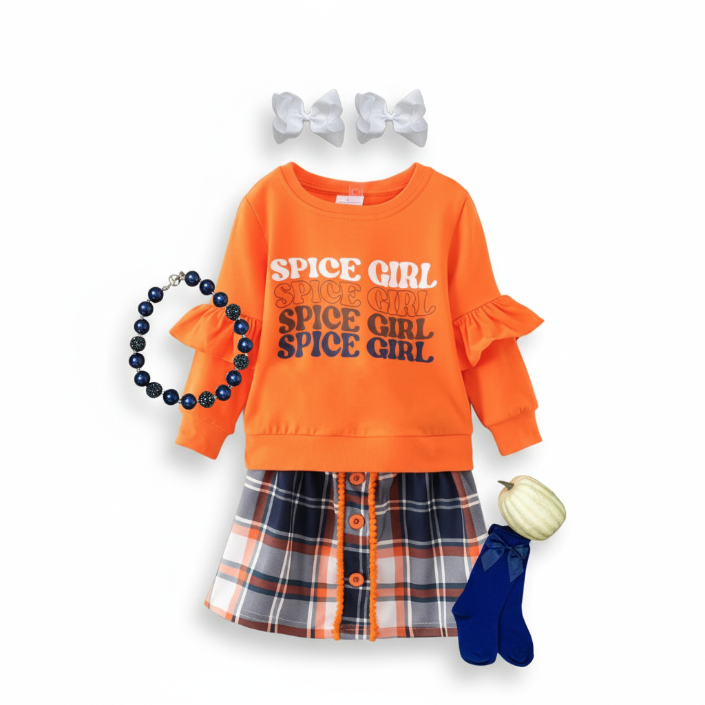 Spice Girl Skirt Set
