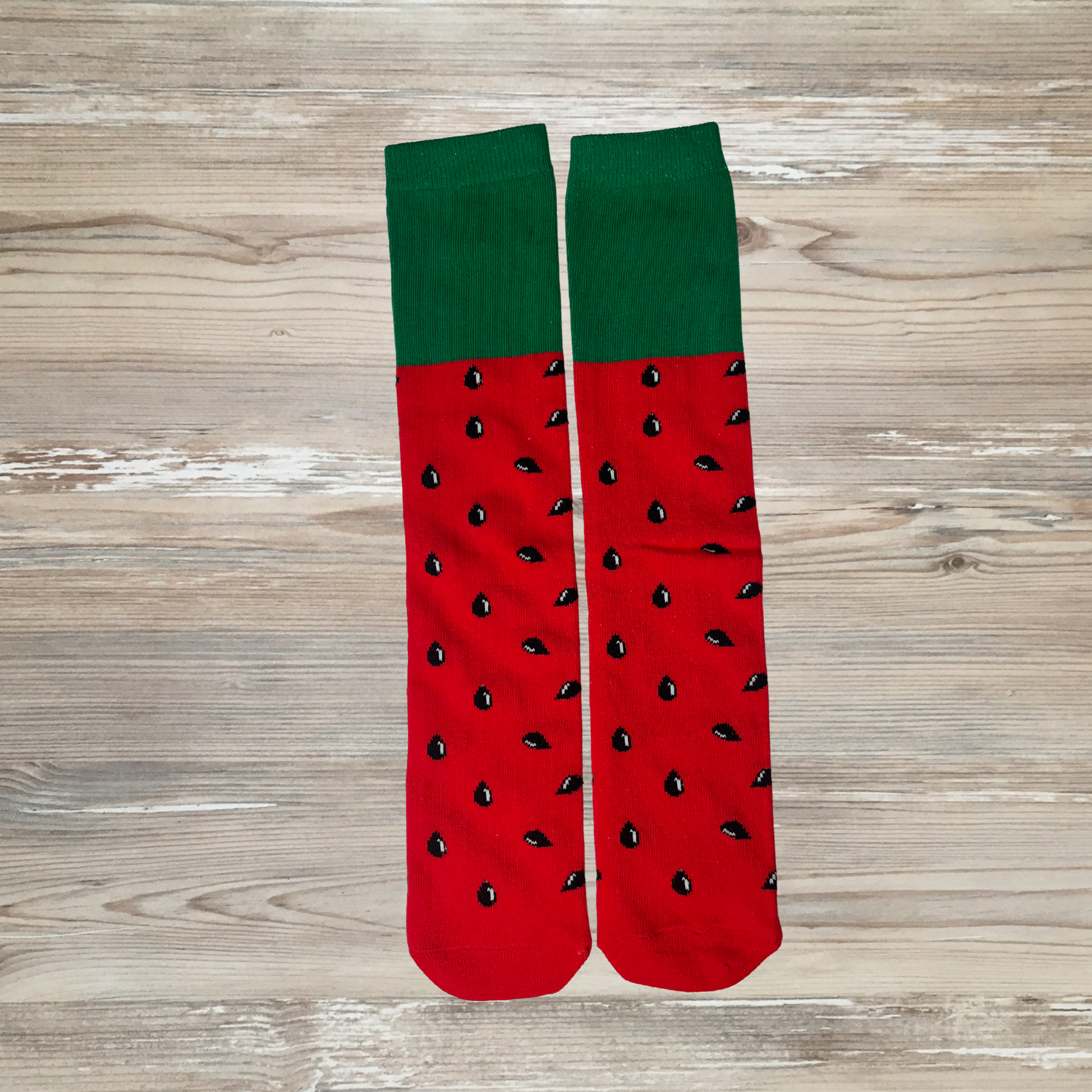 watermelon girl socks, summer cute socks
